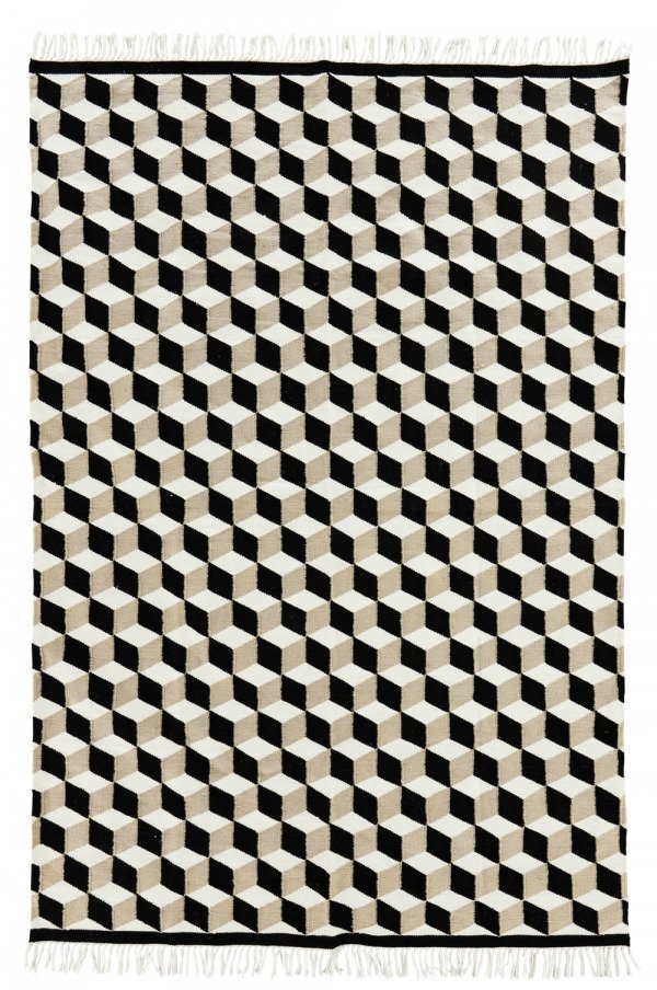 Jotex Saba Matto Sileä Valkoinen 160x230 Cm