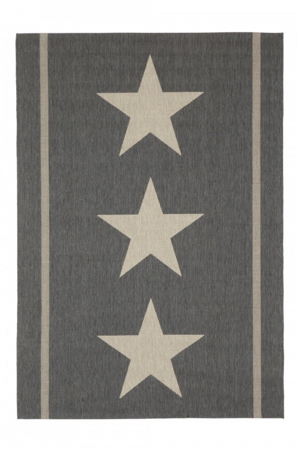 Jotex Three Stars Bukleematto Harmaa 160x230 Cm