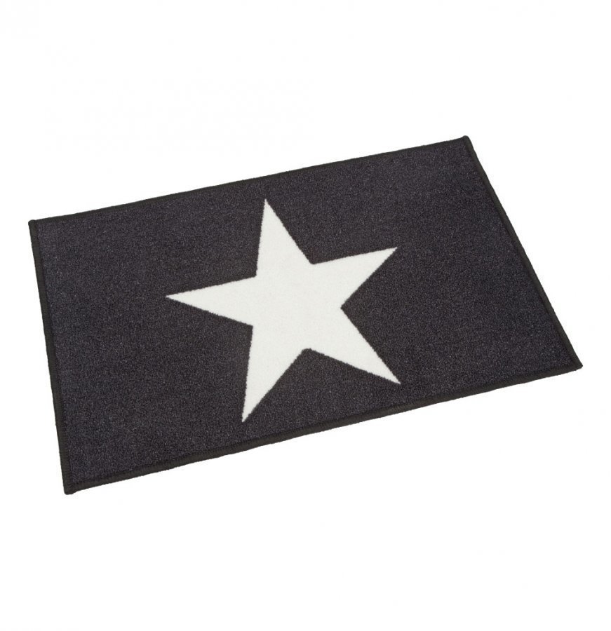 Black doormat