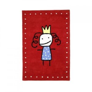 Kateha Prinsessa Matto 120x180 Cm Red
