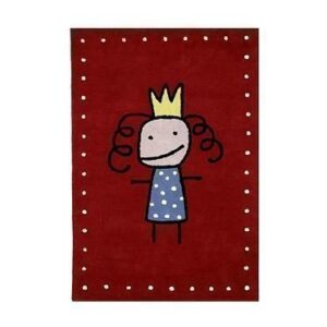 Kateha Tiny Matto Punainen Prinsessa
