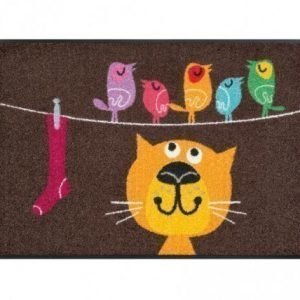 Kleen-Tex Matto Birds On Wire 50x75 Cm