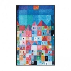 Kleen-Tex Matto Colourful Houses 75x120 Cm