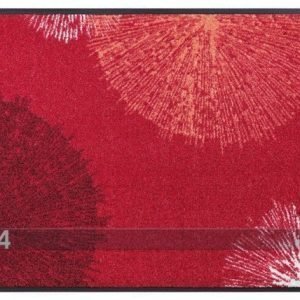 Kleen-Tex Matto Firework Red 50x75 Cm