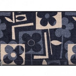 Kleen-Tex Matto Flourish Grey 50x75 Cm