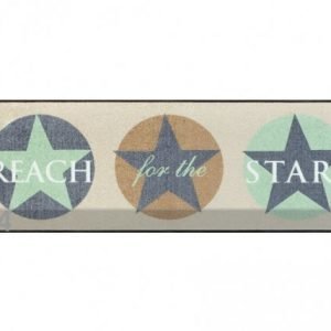 Kleen-Tex Matto Reach For The Stars Mint 60x180 Cm