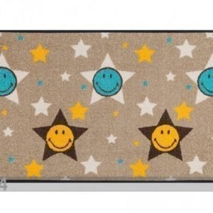 Kleen-Tex Matto Smiley Stars 50x75 Cm