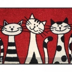 Kleen-Tex Matto Three Cats 50x75 Cm