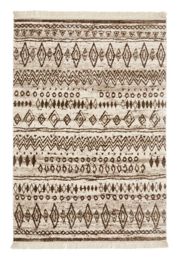 Koodi Flokati Nukkamatto Beige 80x200 Cm