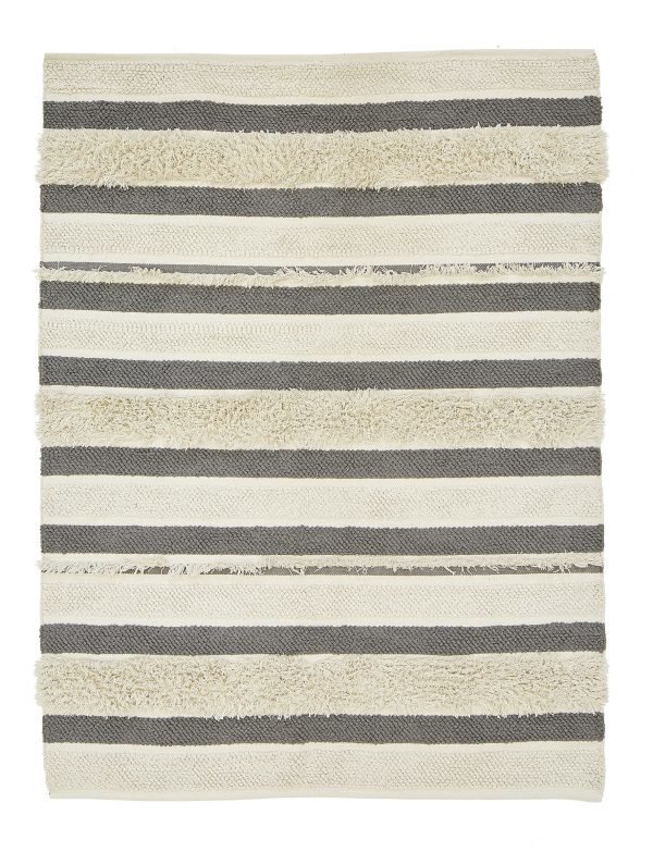 Koodi Jive Puuvillamatto Harmaa 70x140 Cm