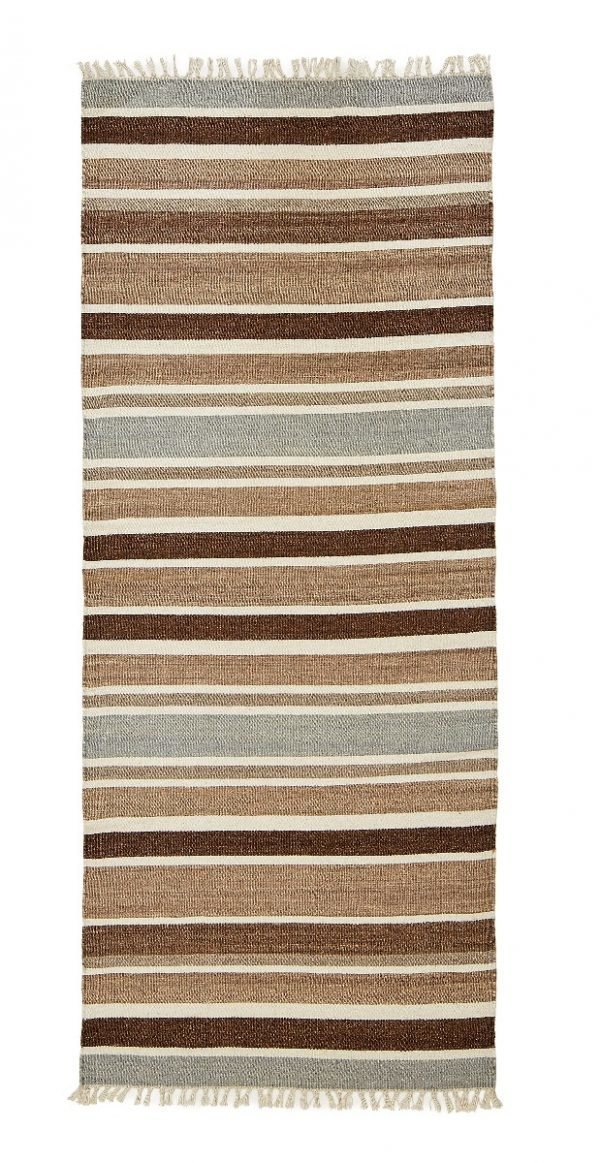 Koodi Virta Villamatto Beige 80x300 Cm