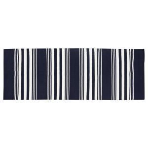 Lexington Striped Matto Sininen / Valkoinen 80x220 Cm