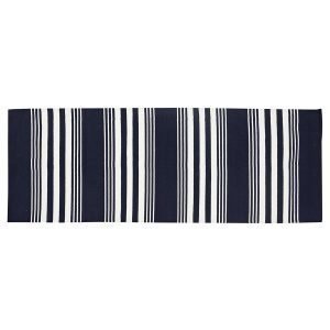 Lexington Striped Matto Sininen / Valkoinen 80x220 Cm