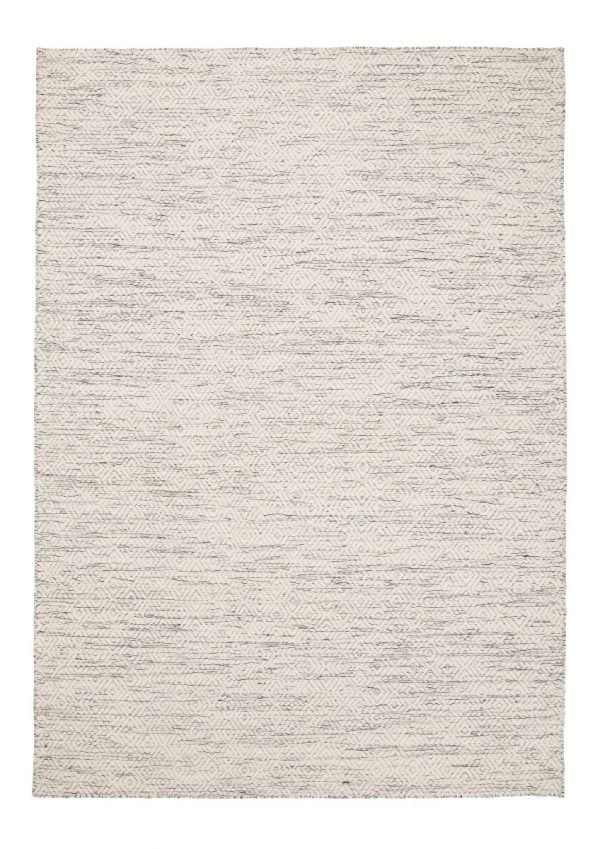 Linie Design Nyoko Villamatto Valkoinen Musta 140x200 Cm