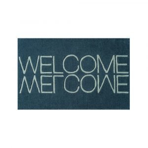 Linie Design Welcome Ovimatto Green 50x80 Cm