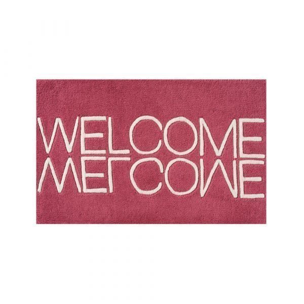 Linie Design Welcome Ovimatto Pink 50x80 Cm