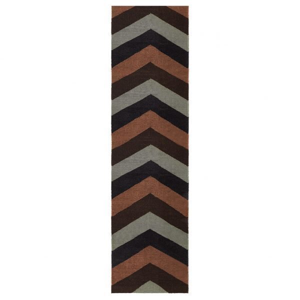 Linum Burton Matto Espresso Brown 70x260 Cm