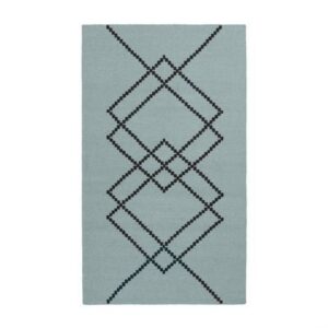 Louise Roe Copenhagen Borg Matto Vintage Green 80x140 cm