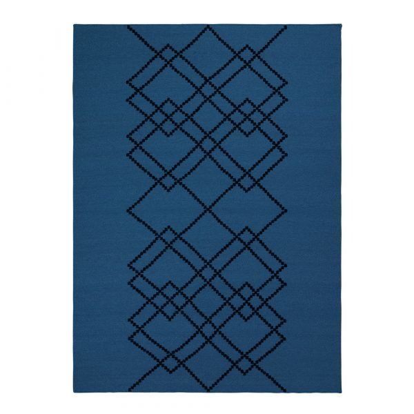 Louise Roe Matto Borg Royal Blue 170x240 Cm