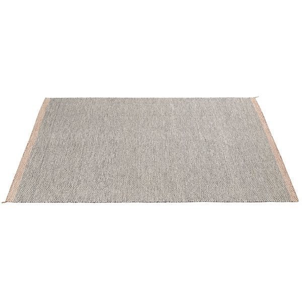 Muuto Ply Villamatto Musta Valkoinen 170x240 Cm