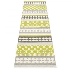 Pappelina Asta Matto Lime 70x270 Cm