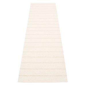 Pappelina Carl Matto Vanilla / White 70x270 Cm