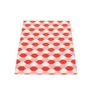 Pappelina Dana Matto Coral Red / Piglet 70x100 Cm