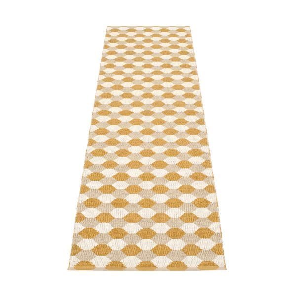 Pappelina Dana Matto Ochre / Beige 70x250 Cm