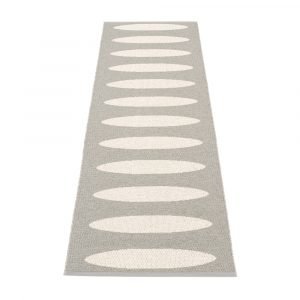 Pappelina Ella Matto Warm Grey / Vanilla 70x150 Cm