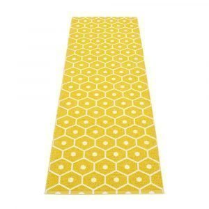 Pappelina Honey Matto Mustard / Vanilla 70x225 Cm