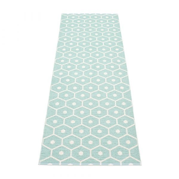 Pappelina Honey Matto Pale Turquoise / Vanilla 70x100 Cm