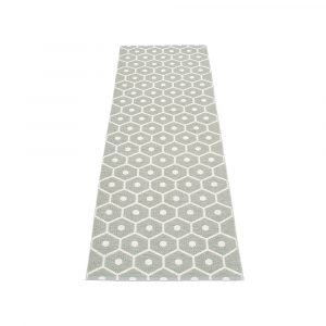 Pappelina Honey Matto Warm Grey / Vanilla 70x160 Cm