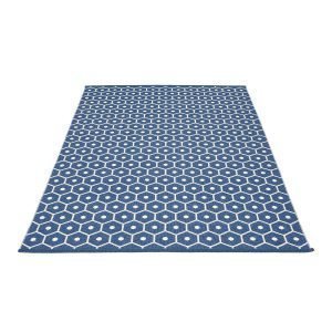 Pappelina Honeyt Pale Ovimatto Denim / Vanilla 180x260 Cm