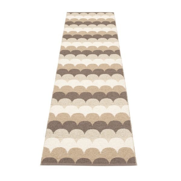 Pappelina Koi Matto Champagne Metallic 70x270 Cm