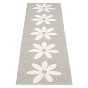 Pappelina Lilo Matto Warm Grey / Vanilla 70x150 Cm