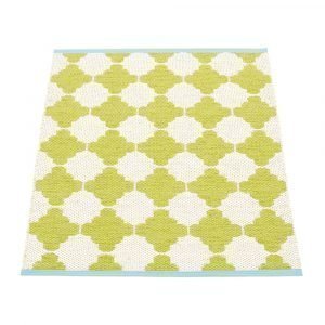 Pappelina Marre Matto Lime / Vanilla / Turquoise 70x90 Cm