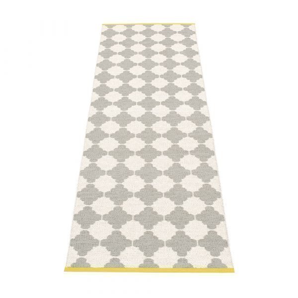 Pappelina Marre Matto Warm Grey / Vanilla / Mustard 70x150 Cm
