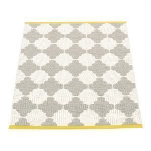 Pappelina Marre Matto Warm Grey / Vanilla / Mustard 70x90 Cm