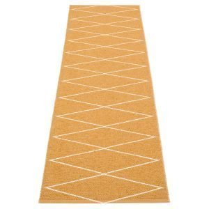 Pappelina Max Matto Ochre 70x240 Cm