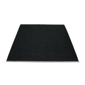 Pappelina Mono Matto Black 180x220 Cm