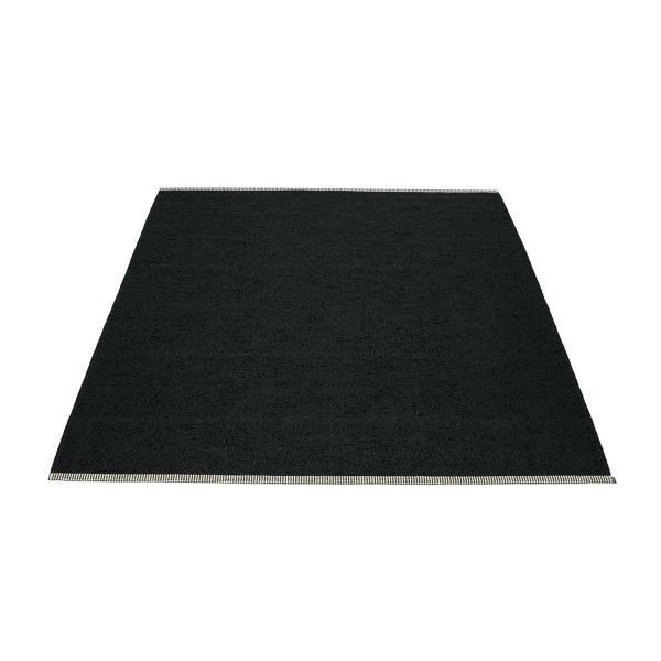 Pappelina Mono Matto Black 180x220 Cm