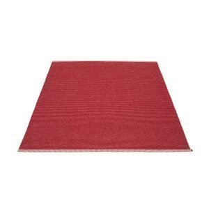 Pappelina Mono Matto Blush / Dark Red 140x200 Cm