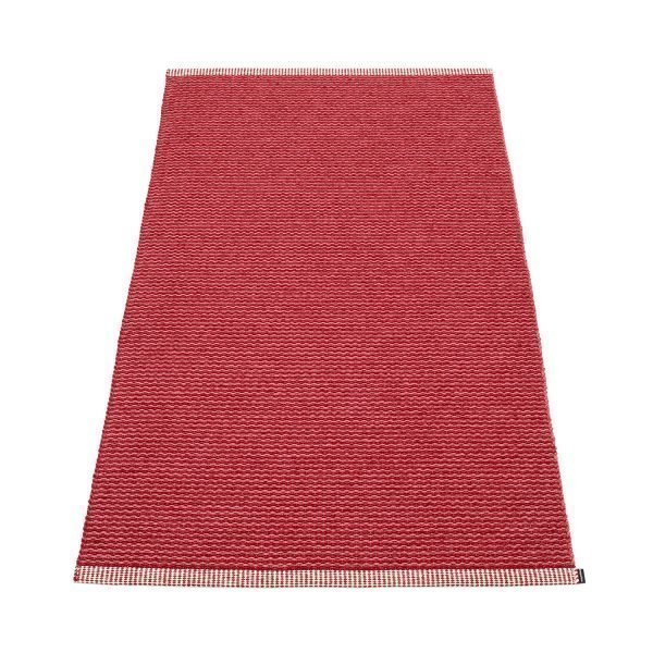 Pappelina Mono Matto Blush / Dark Red 85x260 Cm