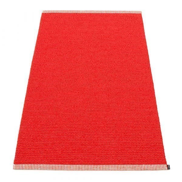 Pappelina Mono Matto Coral Red / Red 85x160 Cm