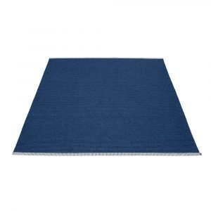 Pappelina Mono Matto Dark Blue / Denim 180x220 Cm