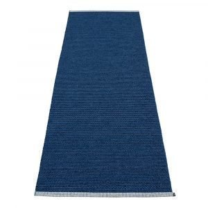 Pappelina Mono Matto Dark Blue / Denim 85x260 Cm