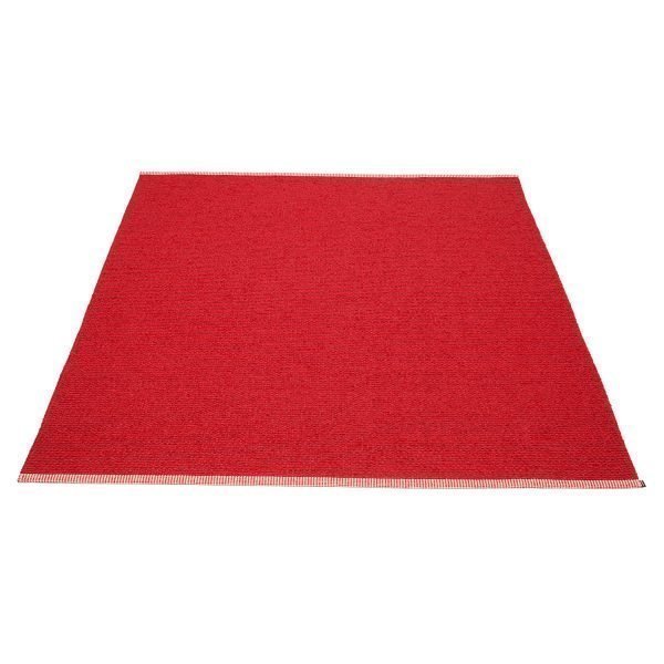 Pappelina Mono Matto Dark Red / Red 180x220 Cm