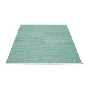 Pappelina Mono Matto Jade / Pale Turquoise 180x220 Cm