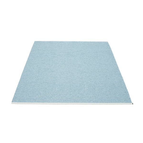 Pappelina Mono Matto Misty Blue / Ice Blue 180x220 Cm