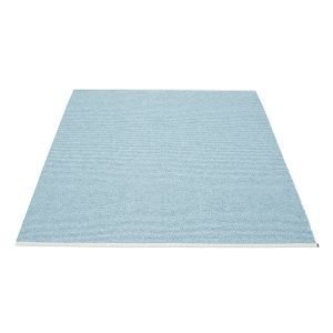 Pappelina Mono Matto Misty Blue / Ice Blue 180x300 Cm